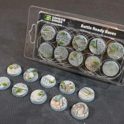 Gamers Grass Basing & Modellering^Urban Warfare Bases Round 25 mm (10)