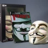 Alan Moore Tilbehør & Oppbevaring^V for Vendetta Book and Mask Set