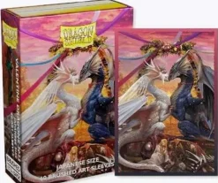 Valentine Dragon Brushed Art Japanese Size (60) Kortlommer, Dragon Shield* Kortlommer