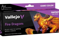 Vallejo : Fire Dragons Paint Set 18ml (8)* Maling