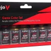 Vallejo Maling^: Game Golor Metallic Color Paint Set 18ml (8)