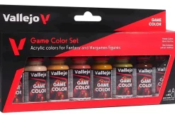 Vallejo Maling^: Game Golor Skin Tone Paint Set 18ml (8)