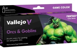 Vallejo : Orcs & Goblins Paint Set 18ml (8)* Maling