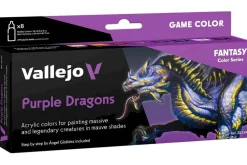Vallejo : Purple Dragons Paint Set 18ml (8)* Maling
