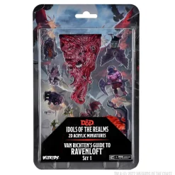 WizKids Van Richten's Guide to Ravenloft 2D Set 1 Idols of the Realms Box Set* Tilbehør