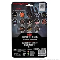 WizKids Van Richten's Guide to Ravenloft 2D Set 1 Idols of the Realms Box Set* Tilbehør