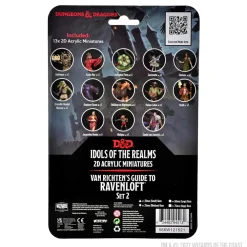 WizKids Van Richten's Guide to Ravenloft 2D Set 2 Idols of the Realms Box Set* Tilbehør
