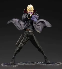 Samleobjekter^Vash the Stampede The Gunman in Black Version ARTFXJ Statue 22 cm