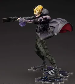 Samleobjekter^Vash the Stampede The Gunman in Black Version ARTFXJ Statue 22 cm