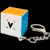 V-CUBE Keychain Flat 3x3* Hjernetrim
