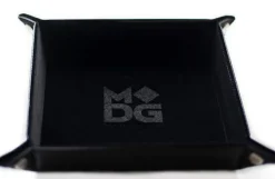Metallic Dice Games Brett^Velvet Black Dice Tray Terningbrett