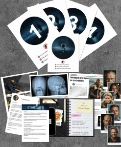 Cold Case Detective Games Vikinggraven* Samarbeid|Escape Room