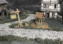 Battle Systems Village Well* Kart & Battlemaps|Terreng & Tilbehør