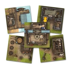 Kobold Press Kart & Battlemaps^Villages