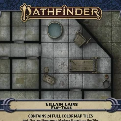 Paizo Publishing Villain Lairs Starter Set Flip-Tiles* Tilbehør