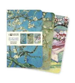 Flame Tree Studio Tegne & Male^Vincent van Gogh: Blossom Set of 3 Mini Notebooks