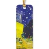 Flame tree bookmarks Vincent van Gogh: Café Terrace Bookmark* Bokmerker