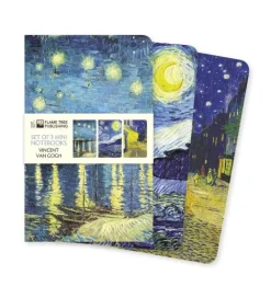 Flame Tree Studio Vincent van Gogh Set of 3 Mini Notebooks* Tegne & Male