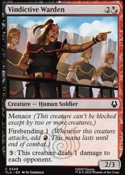 Vindictive Warden (Enkeltkort)* Singles (Løskort)|Singles (Løskort)