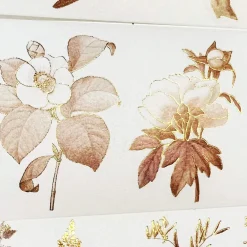 Vintage Botanicals Washi Tape Sticker Set (GILDED)* Tilbehør