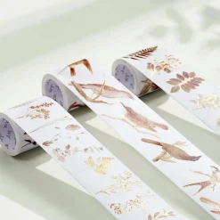 Vintage Botanicals Washi Tape Sticker Set (GILDED)* Tilbehør