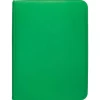 Album, Ark & Permer^Vivid Green 9-Pocket Zippered Pro-Binder Portfolio
