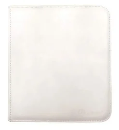 Album, Ark & Permer^Vivid 12-Pocket White Zippered Pro-Binder