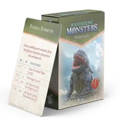 Nord Games Tilbehør|Tilbehør^Wandering Monsters Wilderlands Deck (52)