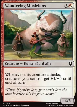 Singles (Løskort)|Singles (Løskort)^Wandering Musicians (Enkeltkort)