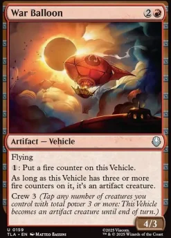 War Balloon (Enkeltkort)* Singles (Løskort)|Singles (Løskort)