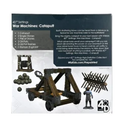 WizKids War Machines Catapult 4D Settings Painted Miniatures Figur* Kart & Battlemaps|Terreng & Tilbehør
