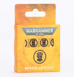 Games Workshop Warhammer 40,000 Imperial Fists Dice* Warhammer 40,000