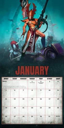 Warhammer 2026 Square Calendar* Kalendere