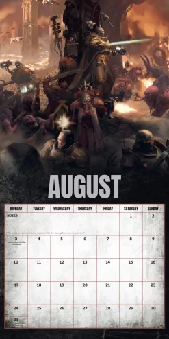 Warhammer 2026 Square Calendar* Kalendere