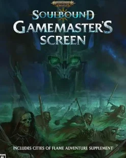 Cubicle 7 Warhammer Aos Soulbound GM Screen* Tilbehør