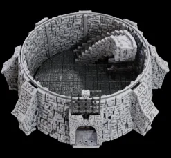 WizKids Watchtower Boxed Set 4D Settings Painted Miniatures* Kart & Battlemaps|Terreng & Tilbehør