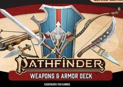 Paizo Publishing Tilbehør^Weapons and Armor Deck (110)