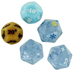 Gyld Sett|Tilbehør^Weather Dice Set with Bag (5)