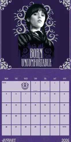 Kalendere^WEDNESDAY 2026 SQUARE CALENDAR