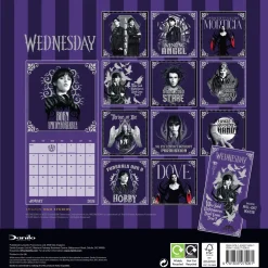 Kalendere^WEDNESDAY 2026 SQUARE CALENDAR