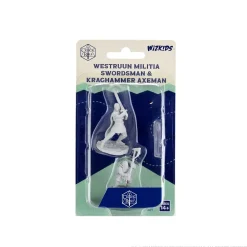 WizKids Westruun Militia Swordsman & Kraghammer Axeman (Wave 2) Critical Role Unpainted Miniatures Figur* Karakterer