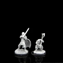 WizKids Westruun Militia Swordsman & Kraghammer Axeman (Wave 2) Critical Role Unpainted Miniatures Figur* Karakterer