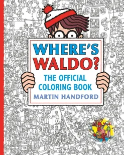 Martin Handford Tegne & Male^Where's Waldo? The Official Coloring Book