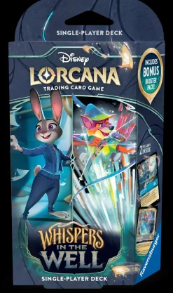 Whispers in the Well Lorcana TCG Whispers in the Well Sapphire & Steel (Judy Hopps & Robin Hood) Starter Deck* Disney Lorcana|Andre Kortspill