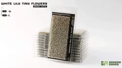 Gamers Grass White Lily Tiny Flowers* Basing & Modellering