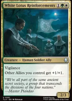 White Lotus Reinforcements (Enkeltkort)* Singles (Løskort)|Singles (Løskort)