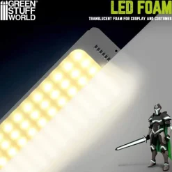 Green Stuff World Tilbehør^White 5mm LED Foam Medium 500x960