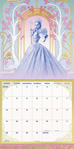 Kalendere^WICKED MOVIE 2026 SQUARE CALENDAR