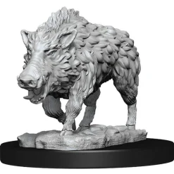 WizKids Wild Boar (Wave 7) Deep Cuts Unpainted Miniature* Terreng & Tilbehør