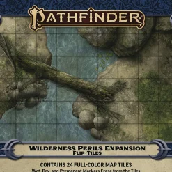 Paizo Publishing Kart & Battlemaps|Tilbehør^Wilderness Perils Expansion Flip-Tiles